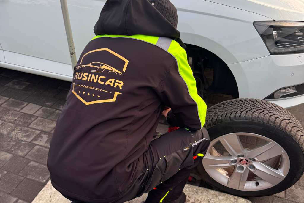 Wymiana koła na drodze 24/7 Niemcy